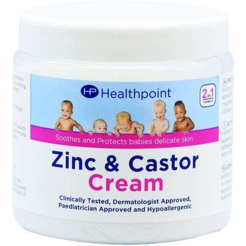 Healthpoint Zinc & Castor Cream (225g).	