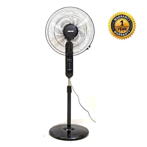 Geepas Pedestal Fanwith Remote Control, 16inches