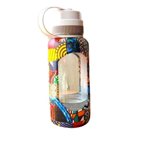 Generic Ankara Designed Water Bottle – Multicolored	