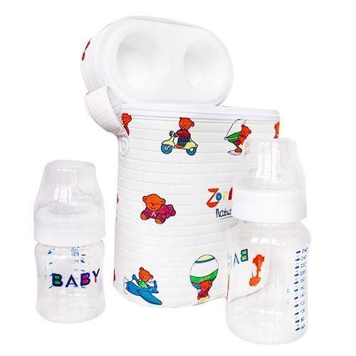 Generic Bottle Warmer With A Pair Of Feeding Bottles
