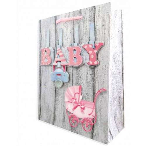 Generic Pink Baby Shower Gift Bag