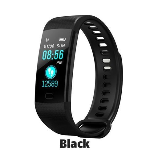 Generic Fitness Monitor Smart Bracelet – Black