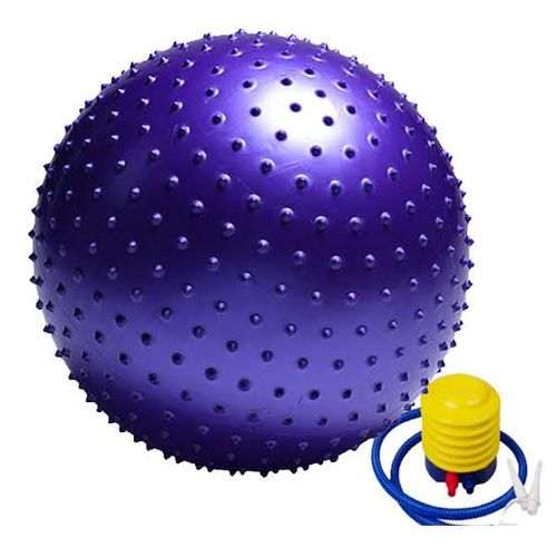 Generic Message Exercise/Yoga Gym Ball and Pump – Blue	