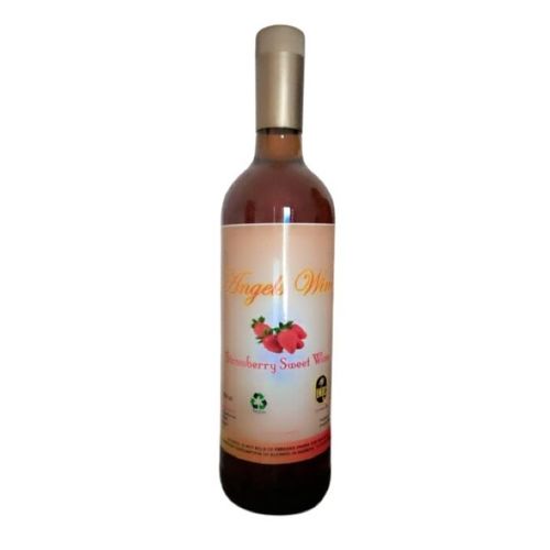 Angel’s Wine Natural Strawberry Sweet Wine- 750 ML