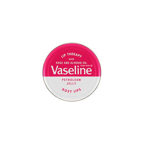 Vaseline Lip Therapy Rose and Almond oil Vaseline Petroleum Jelly Rosy Lips – Pink,White.	