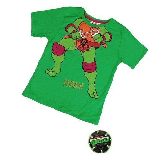 Ninja Turtles Boys Teenage Mutant Ninja Turtles Short Sleeve T-shirt – Green