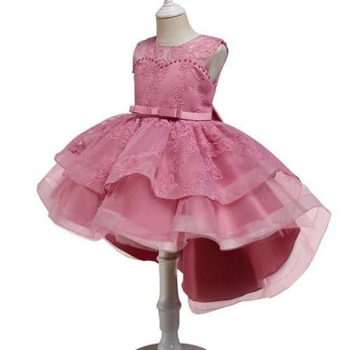 Generic Kids Trendy Dress – Pink	