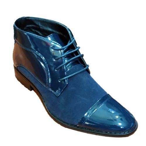 Generic Men’s Formal Vangelo Black 1987 Shoes – Blue	