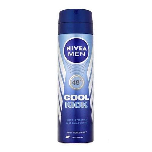 Nivea men cool kick deodorant spray 150ml – blue