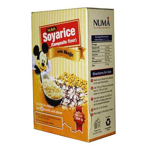 Numa Soya Rice Composite Flour With Nkejje – 500g	