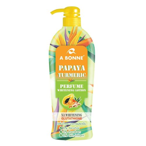 A Bonne Papaya Turmeric Whitening Body Lotion 500ml