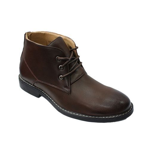 Generic Men’s Laced Boots – Coffee Brown