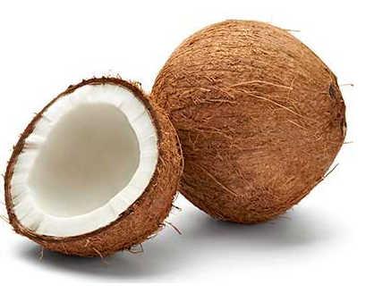 Brown coconut	
