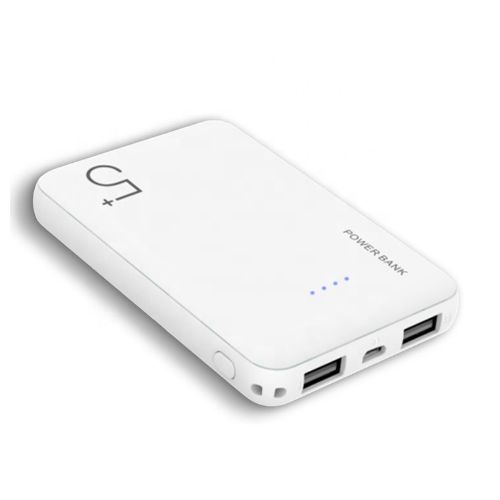 Generic P206A-White-Portable 5000mAh Quick Charging Power Banks