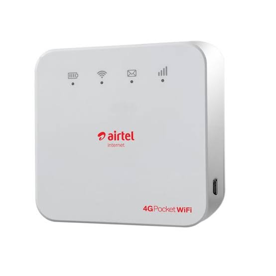 Airtel ZTE 4G pocket WIFI/MIFI with 15 GB free data