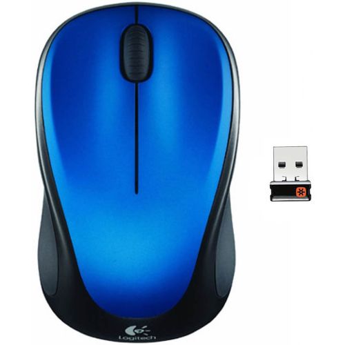 Logitech M235 Optical Wireless Mouse – Blue/ Black	