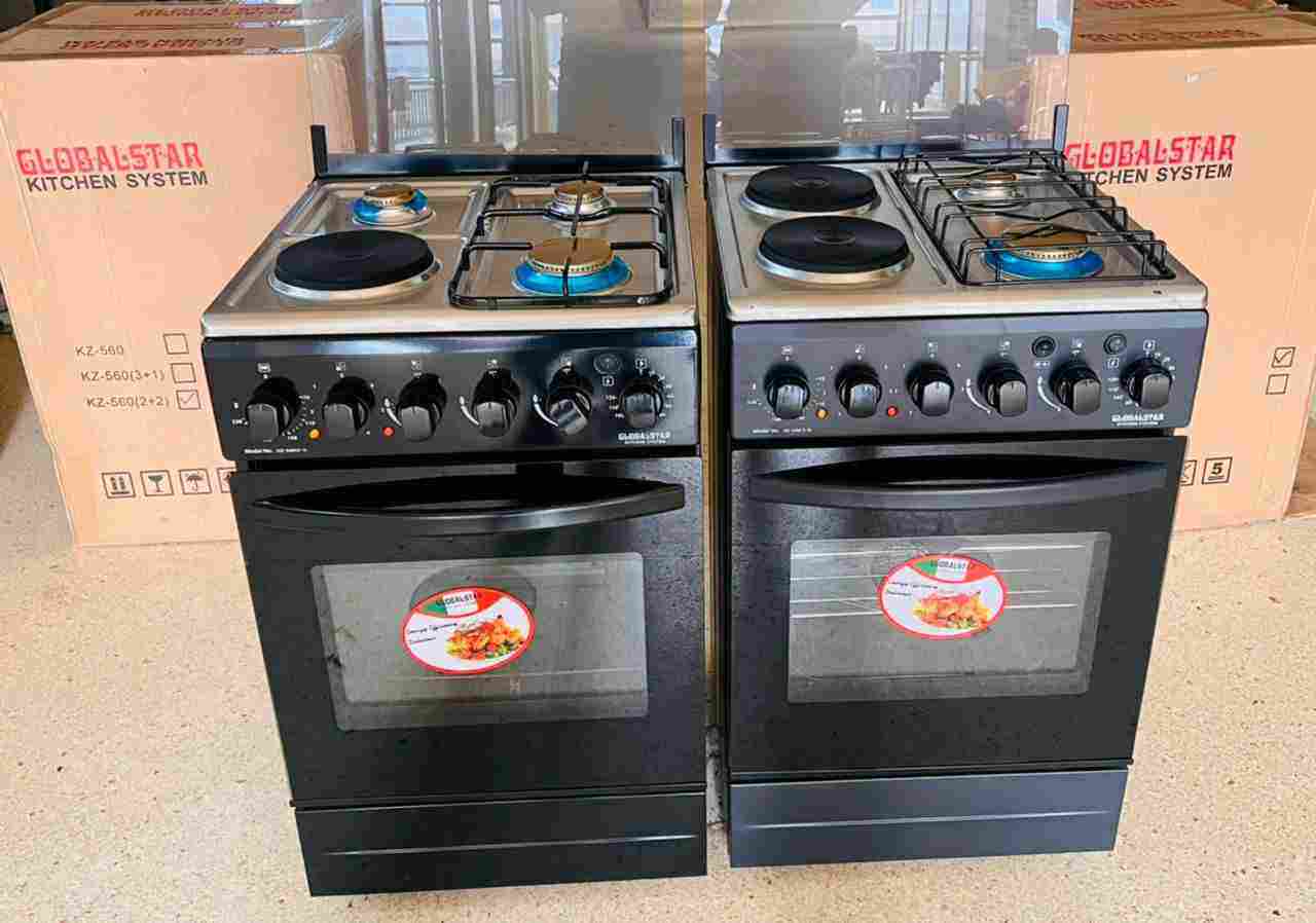 Global Star Kitchen System 3 gas and 1 electric