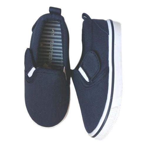 Chatterbox Infant Boys Velcro Shoes – Navy Blue	