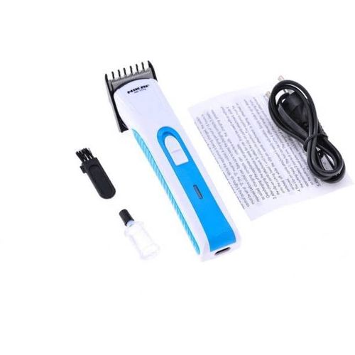 Nikai Rechargeable Hair Trimmer & Shaver – White,Blue