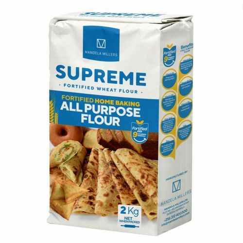 Mandela Millers Supreme Fortified Home Baking All Purpose Flour – White	