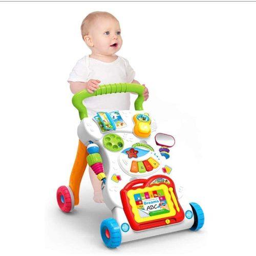 Cool Baby First Steps Baby Walker, Sounds Music and Lights – White	