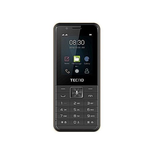 Tecno 3G Tecno T901 With 512MB ROM+256MB RAM, Whatsapp Phone – Black	