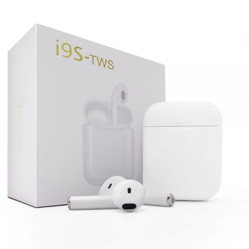 Generic i9 TWS Smart Wireless Bluetooth Earbuds Mini Earphones – White