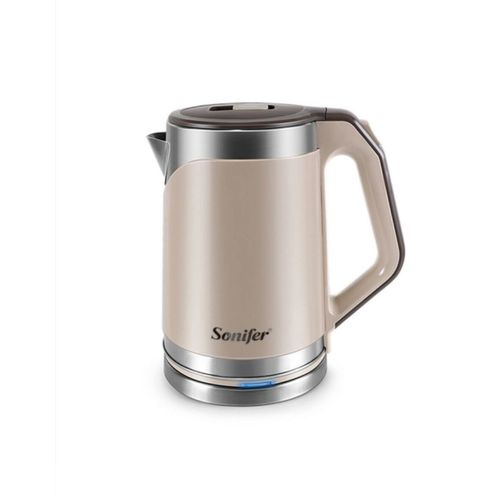 Sonifer 2 Litres Electric Kettle, Brown