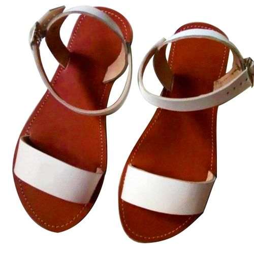 Generic African Roll Women’s Sandals – Brown, White	