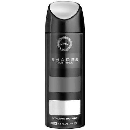 Armed deodorant body spray for men shades 200ml – black.