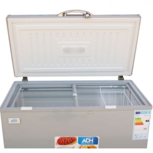 ADH Chest Freezer BD9040, 400 Litres- Silver