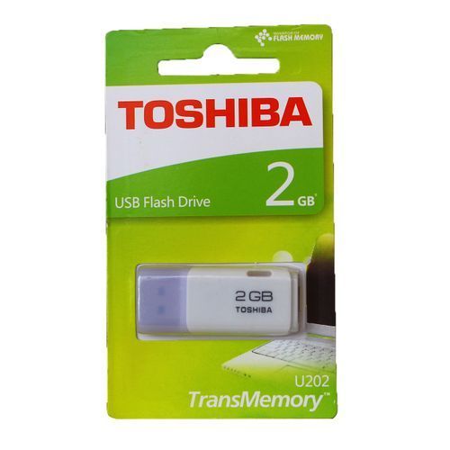 Toshiba USB Flash Drive, 2GB – White	