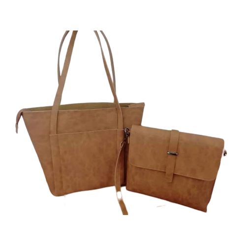 Generic 2 In 1 Women’s Designer Handbag – Brown	