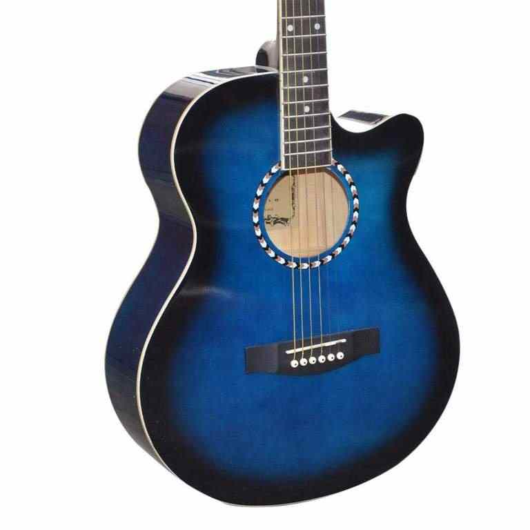SY Audio 410 Blue 6 Strings Acoustic Guitars